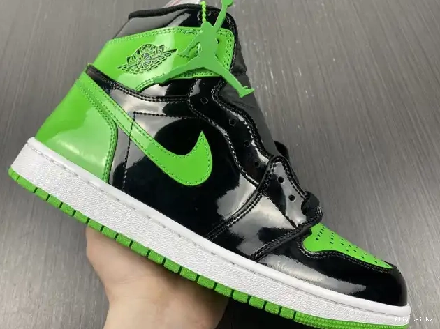Green OG Jordan 1 High Air 555088-030 Pine 0527